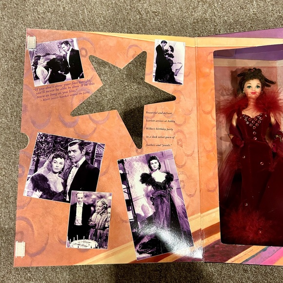 Barbie Gone with the Wind NIB Scarlett O’Hara doll.Hollywood Legends collection - Picture 6 of 13